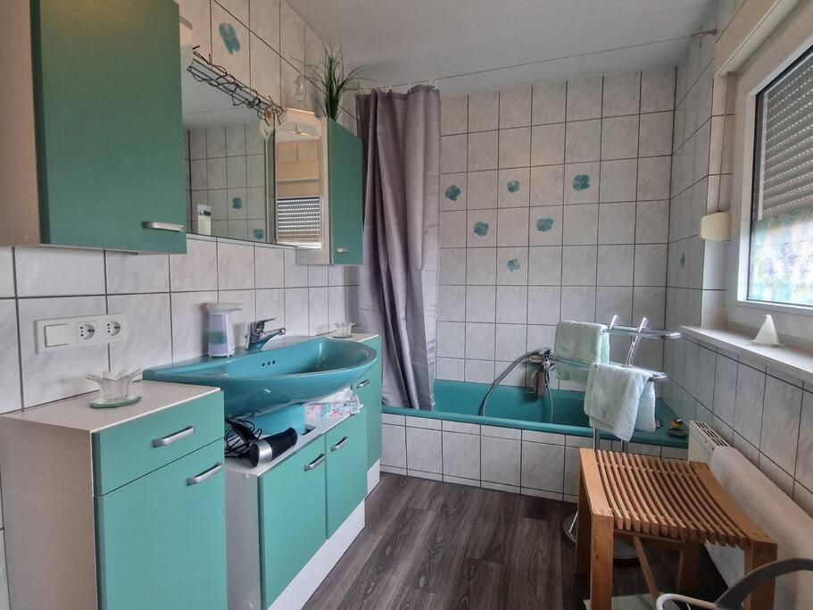 Gemuetliche 3-Zimmer-Wohnung, Zentral Gelegen Apensen Exterior foto